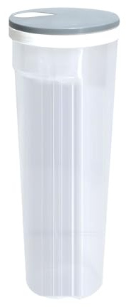 LINLINOI 1 Pack Airtight Pasta Storage Container – Spaghetti/Noodle/Grain/Flour/Cereal Storage Box, Airtight Food Container for Snacks & Grains