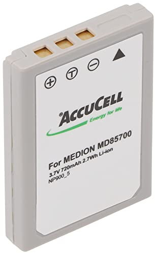 AccuCell Akku kompatibel mit Olympus LI-80B Akku, T-100 Akku