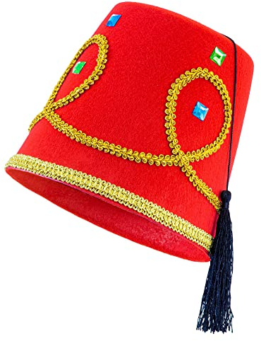 W WIDMANN MILANO Party Fashion 1413F - Fez Hut, Tarbusch, Sultan, Orient, Fasching, Karneval, Mottoparty