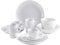 KAHLA 39E199A90039C Five Senses Design 2 Go Set 14tlg. | Weißes Service aus Porzellan