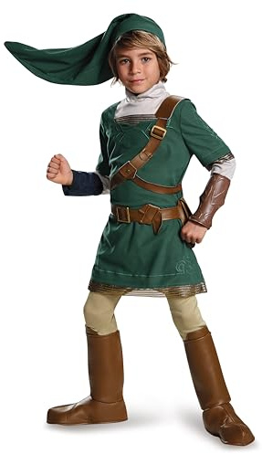 Disguise Link Prestige Legend of Zelda Nintendo Costume, Large/10-12