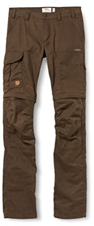 Fjällräven Fjallraven Herren Karl Pro Zip-off Trousers M Sport, Grün (Dark Olive 633), 46