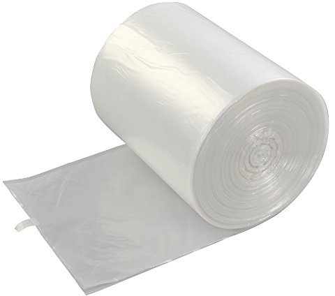 Lesbin 40 L Clear Bin Liners, Large Clear Bin Bags, 200 Bags
