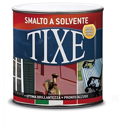 TIXE 104.1502 Smalto a Solvente, Vernice, Bianco Opaco, 500 ml