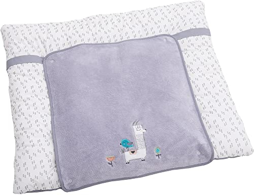 Be Be's Collection Wickelauflage Lama 75x75 cm Grau Thermoplastisches Elastomer (TPE)