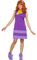 Funidelia | Déguisement Daphne - Scooby Doo pour Femme Scooby Doo, Dessins Animés - Déguisement pour Adultes et Accessoires pour Halloween, Carnaval et fêtes - Taille S - Violet