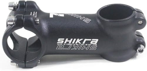 31.8 Vorbau 7 Grad 45 mm 55 mm 65 mm 70 mm 80 mm 90 mm 100 mm 110 mm Fahrrad Lenker Vorbau Riser MTB Vorbau für Mountainbike, Rennrad, BMX, Track Bike, Schwarz , 70mm