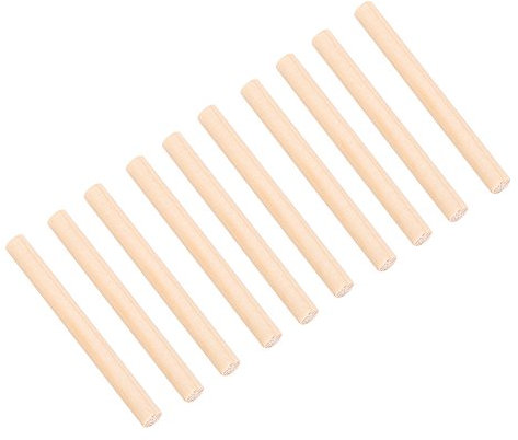 Sound Post 10Pcs Spruce Violinsäule Sound Post Teile Zubehör für 3/4 4/4 Violinen