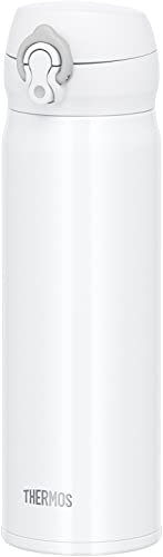 Thermos JNL-505 WHGY Vacuum Insulated Portable Mug, 16.9 fl oz (500 ml), White Gray