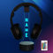 Customize Light up Headphone Stand, RGB Gaming Headset Holder with 16 Color Lights for Game Room Decor, Cool Gamer Gifts for Men Boyfriend