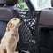 STARROAD-TIM - Barrera de Coche para Perros Red Coche Perro con Malla de 3 Capas y Bolsa de Almacenamiento Retráctil,Red para Perros Coche Barandilla Multifuncional para Mascotas para SUV y Coches