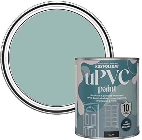 Rust-Oleum Blue uPVC Door and Window Paint In Gloss Finish - Coastal Blue 750ml