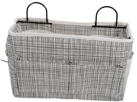 Hemobllo Aufbewahrungstasche Am Bett Nachttisch Für Schlafsaalbett Nachttaschen-organizer Hängender Organizer Etagenbett Bettaufbewahrung Bettregal Beistellbett Krippe Student Oxford-stoff