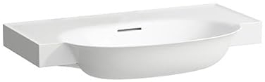 LAUFEN The New Classic Waschtisch, unterbaufähig, mit Überlauf, ohne Hahnloch, 800x480mm, H8138550001091, Farbe: Weiß