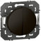 Interruptor Doble Pulsador Dooxie Legrand – 6A – 250 V – Negro Mate