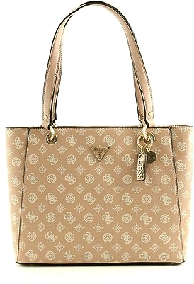 GUESS Noelle, Borsa a Mano Donna, Logo Light Rose, Einheitsgröße