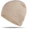 Strickmütze Damen Beanie Mütze mit Strass Slouch Jersey Mütze Fraun Elastisch Weich Bequem Strickmützen 2024 Frühjahr Sommer Glitzer Damenmütze