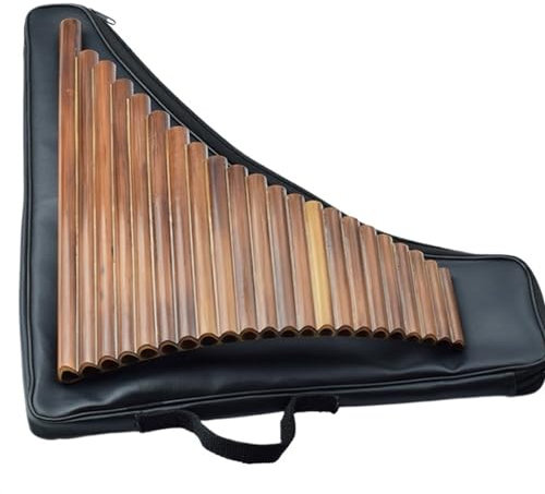 Professional Panpipe Pan Flute 22-pipe Panpipe A National Musical Instrument For Beginners To Learn The Key Of C/F/G (Color : C)