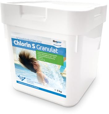 IBA 5 kg Chlorin S Granulat Chlorgranulat schnelllöslich Chlor Schockchlor