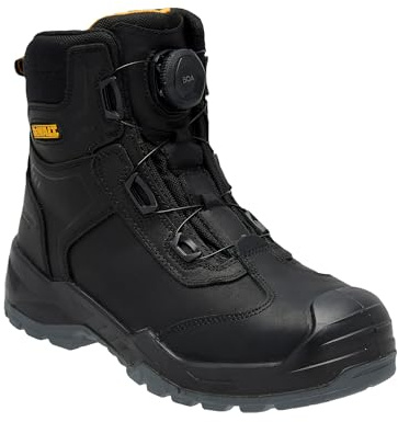 DEWALT Richardson Men's Nubuck Leather, Wide Fitting, BOA Fastener, Steel Toe Safety Work Boot