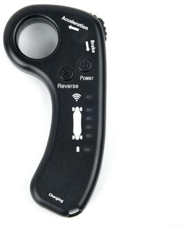 Skateboard elettrico a ruote con telecomando, comunicazione bidirezionale W/indicatore di alimentazione per skateboard elettrico (aggiornato)