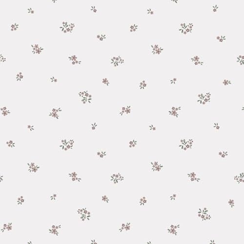 Little Dutch Tapete Vliestapete für Kinderzimmer Fairy Blossom 10 m x 0,53 m | Einfach anzubringen und zu Entfernen
