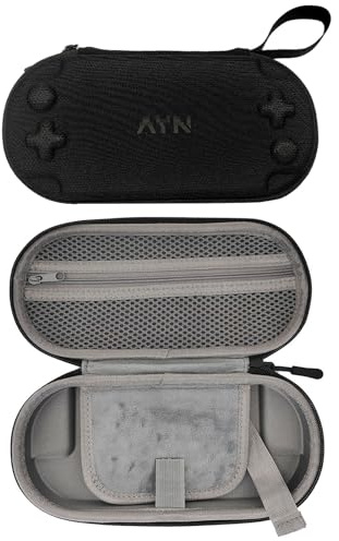 Tuvzylory Étui de transport rigide pour Ayn Odin 2, sac de rangement étanche compatible avec les consoles de jeux portables Odin2, étui de rangement de voyage en EVA