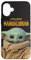 Hülle für iPhone 16 Plus Star Wars The Mandalorian Logo und Grogu