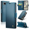 Rerzoiro Handyhülle für Google Pixel 7A Hülle, Premium PU Lederhülle Klappbar Flip Case [RFID Blocker] Tasche Magnet Kartenfach Klapphülle Schutzhülle für Google 7A, Blau