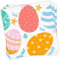 20Stück Servietten Ostern Tischdeko,33 x 33 cm Osterservietten Mit Ostereier Ostern Servietten Frühling Einweg Papierservietten für Osterdeko Abendessen Geschirr Osterpartys Dekoration