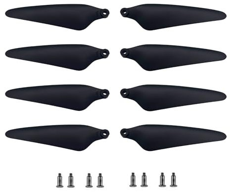8Pcs HS360S Propellers for HS360S Drone Propellers Blades Replacement Parts Drone Accessories with Screws