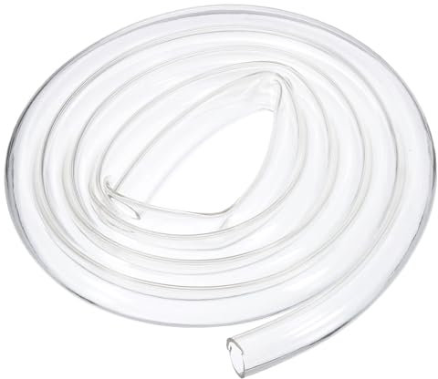 QUARKZMAN PVC Schlauch 25mm ID x 31mm OD (2 Meter) - Aquarium Schläuche - Gummischlauch Bierschlauch flexibel, lebensmitteltauglich & transparent für Trinkwasser, Haushalt und Industrie
