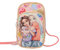 Depesche 13290 TOPModel Girl Power - Handytasche in Beige, mit Model Motiv und bunten Batches, Tragetasche für das Smartphone mit Umhängeschlaufe