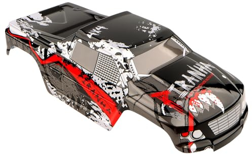 GDOOL 9201E RC-Autogehäuse, Karosserieabdeckung, PX9200-02, Zubehör, Ersatzteile für Maßstab 1:10, 9203E, 9205E, 9206E, Trucks 200E, 210E, Rot