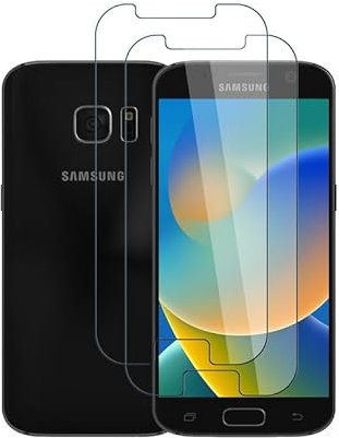 [2 Stück] für Folie Samsung Galaxy S7 Panzerglas, Dauerhaf Schutzfolie Samsung S7 Displayschutz, Antifouling, 100% Touchgenauigkeit Displayfolie Schutzglas