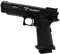 Seilershop Softair Pistole PQ7 6mm Federdruck < 0,5J – Maßstab 1:1 – Detailgetreuer Nachbau mit Schlittenfang – 300g Gewicht – Magazin 24 Schuss – Hop-Up – Schwarz