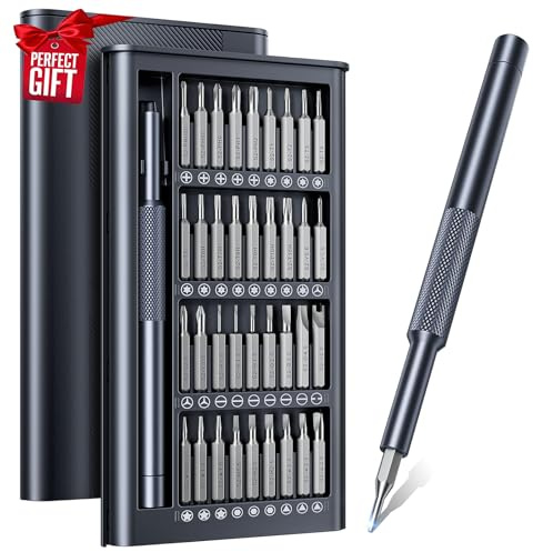 Stocking Stuffers for Men Adults Him, AXTH 37in1 Small Precision Screwdriver Set, Christmas Gifts, Professional Magnetic Mini Repair Tool Kit for Computer, Watch, Laptop, Tiny Electronic