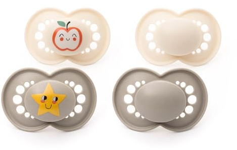 MAM Original Dummies, 18-36M, 4 Pack, Orthodontic Design, Unisex