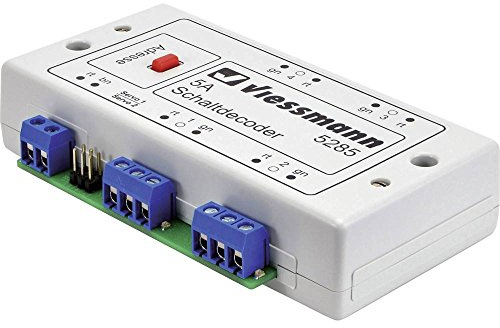 Viessmann 5285 Multiprotocol Switch Decoder White