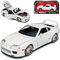 Toyota Supra Weiss Brian´s Paul Walker The Fast and The Furious 1/24 Jada Modell Auto mit individiuellem Wunschkennzeichen