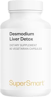 Desmodium Liver Detox - Nicht GVO & Glutenfrei - SuperSmart | Nahrungsergänzungsmittel für eine gesunde Leber - 10:1 Extrakt von Desmodium Asdscendens