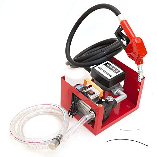 60 L/min Pompe Diesel Auto-Amorçante Diesel-fuel Pompe à Huile Electrique Essence à Amorçage Transfert de Extracteur 230V 550W 2800 tr/min
