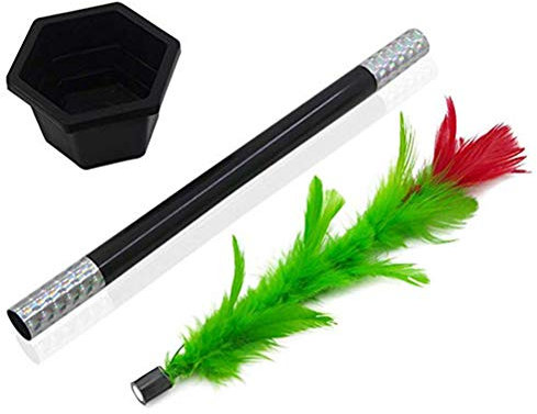 Deeabo - magique à fleur - Surprise - Jouet magique - Accessoire de performance - Jouet amusant pour enfants et adultes - 22 x 4,5 cm