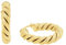 Amor Creolen Damen Ohrschmuck, 1,7 cm, Gold, Kommt in Schmuck Geschenk Box, 2036763