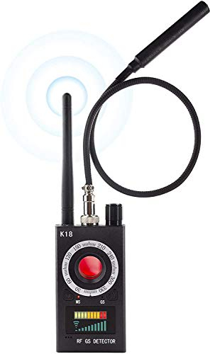 Anti Spy Hidden Camera Detector, Bug Detector, GPS Detector, RF Signal Scanner Device for Hidden Camera Laser Lens GSM Device Finder Listening Device Camera Finder.