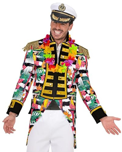 Widmann - Kostüm Parade Frack, Hawaii, Papagei, Gardeuniform, Clown, Showmaster, Motto-Party, Karneval