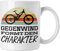 Trendation Fahrrad Radfahrer Geschenk Rennrad Bike Geschenkideen Tasse Fahrradfahrer Kaffeetasse (Weiß)