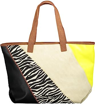 Desigual Damen Bols_click Clocken Nami Shopping Bag, Brown, Einheitsgröße EU