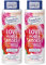 2er Pack Dresdner Essenz Schaumbad Love, Hugs and Kisses 2 x 500 ml Badezusatz vegan