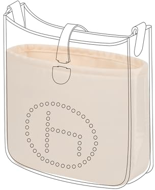 DGAZ Seide Organizer Tasche für Evelyne TPM/PM/GM/TGM Taschen, Luxus-Handtasche & Tote Organizer, Einfachheit Handtaschen Organizer für Frauen (Craie, TPM)